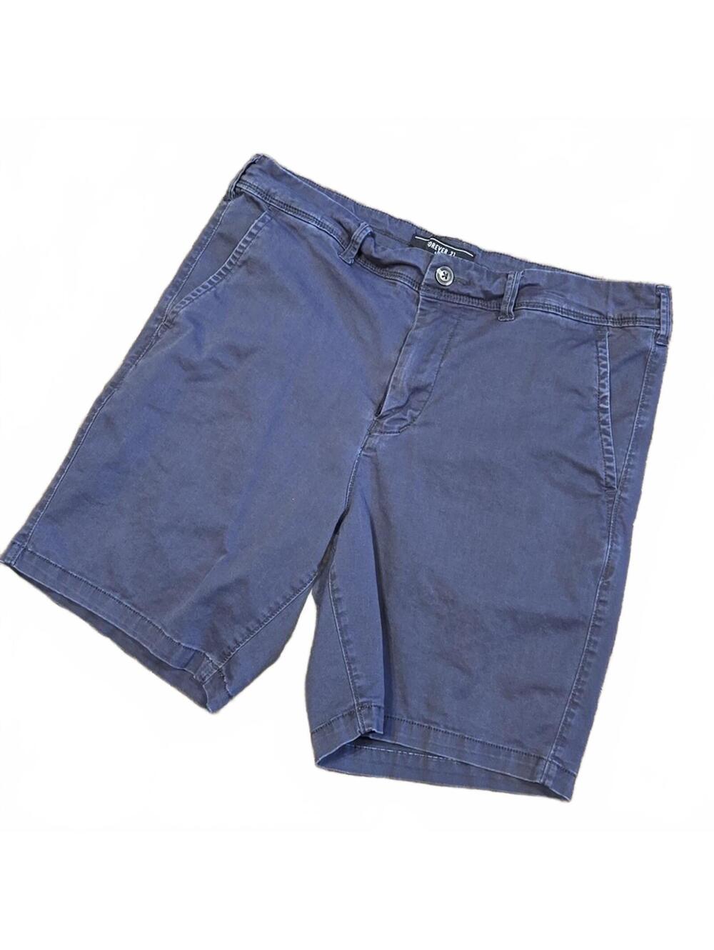 Forever 21 blue shorts size 32